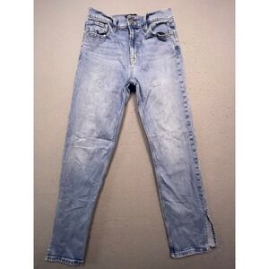 GAP High Rise Straight Denim Light Wash Jeans 8/29R Womens